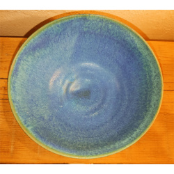 SALADIER BLEU DE CUIVRE EVASE