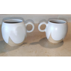 MUG BLANC ANSE RONDE