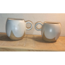 MUG BLANC ANSE RONDE